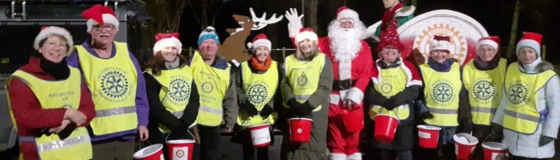 Santa visits Shepperton