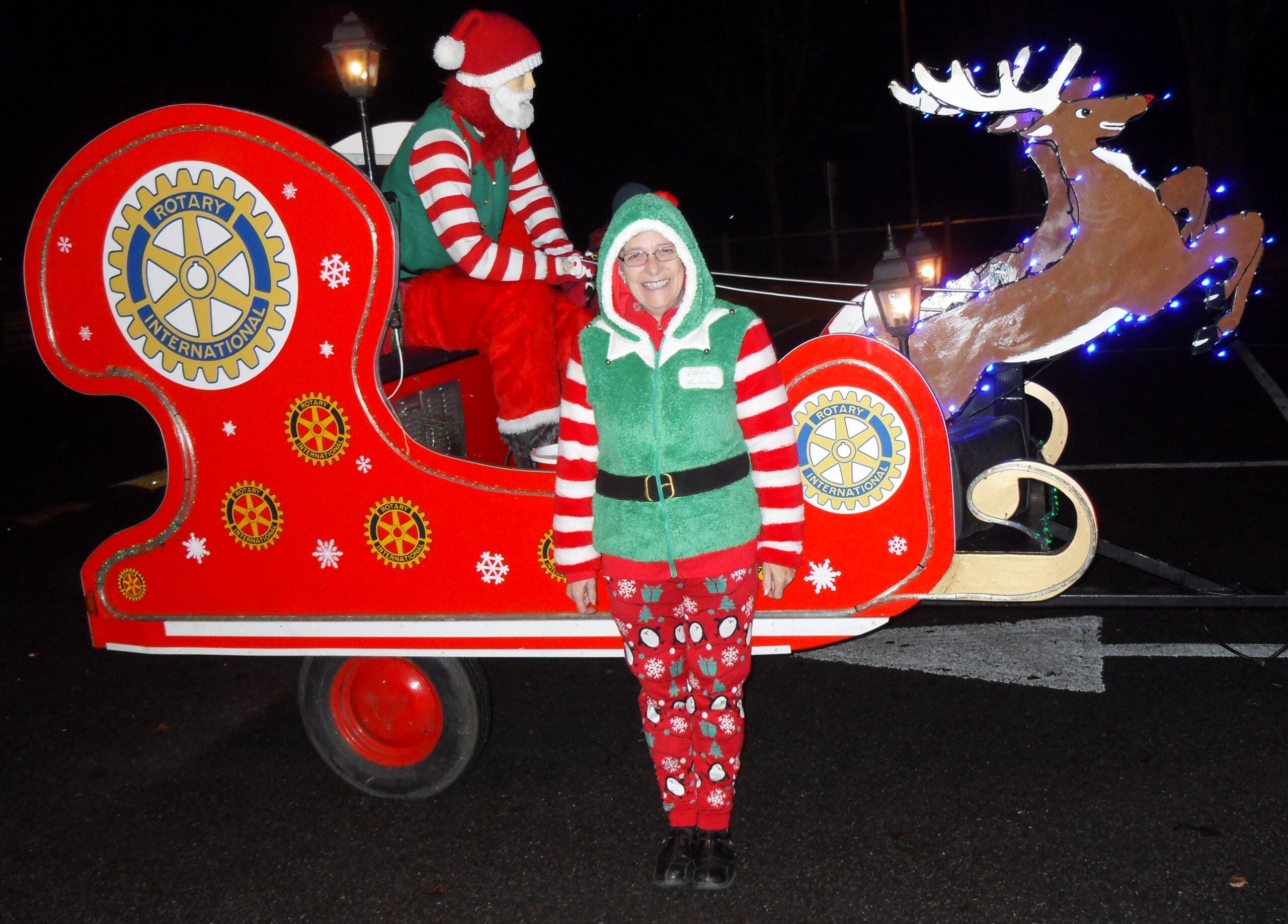 Santa visits Shepperton